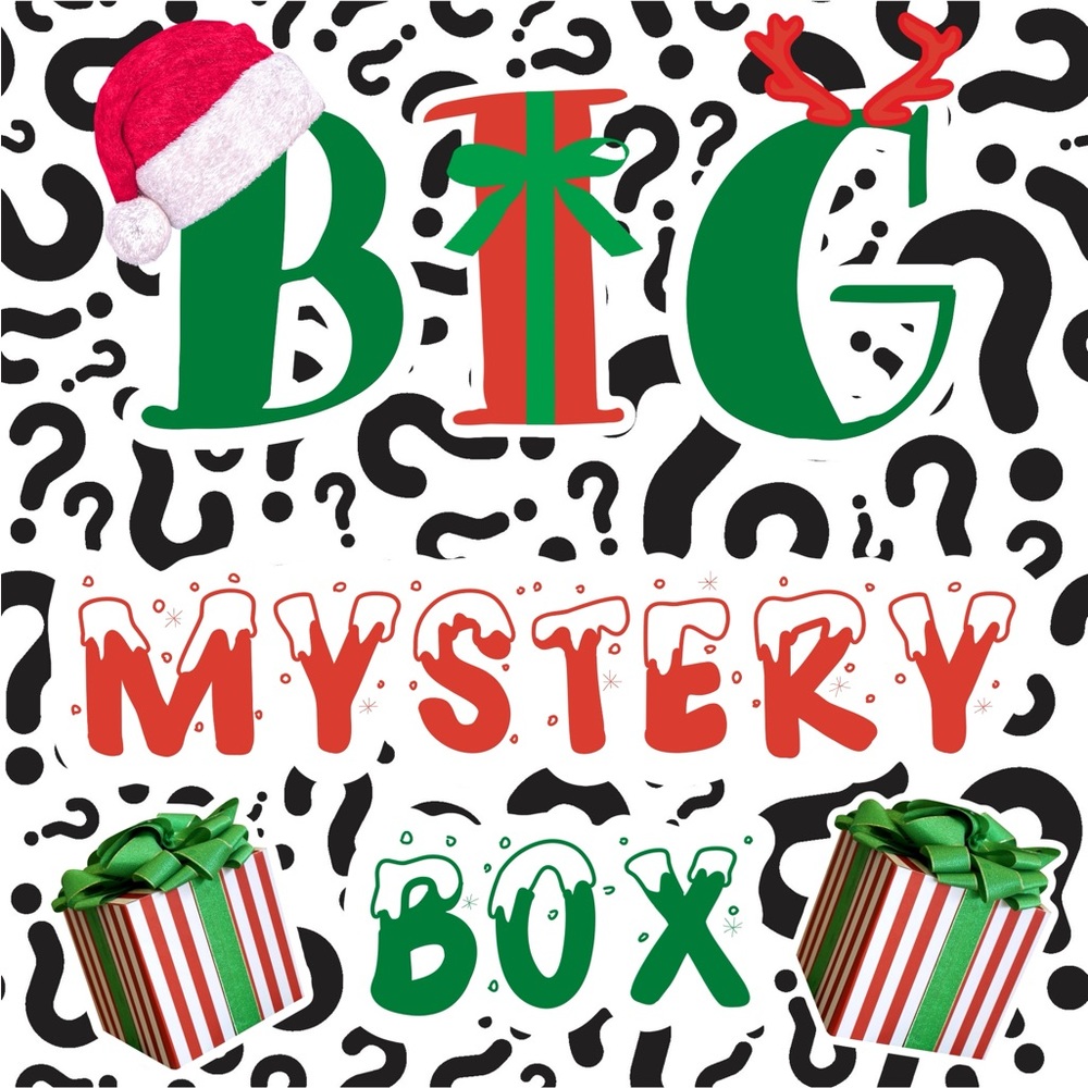 BIG MYSTERY BOX! Buy a box of suprise Christmas cheer! ❤️🎅🏻💚